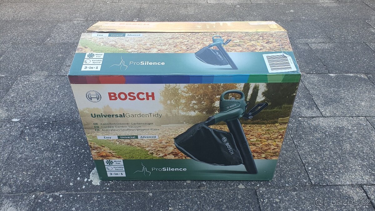 Fukar a vysavač listí Bosch Universal Garden Tidy - 5