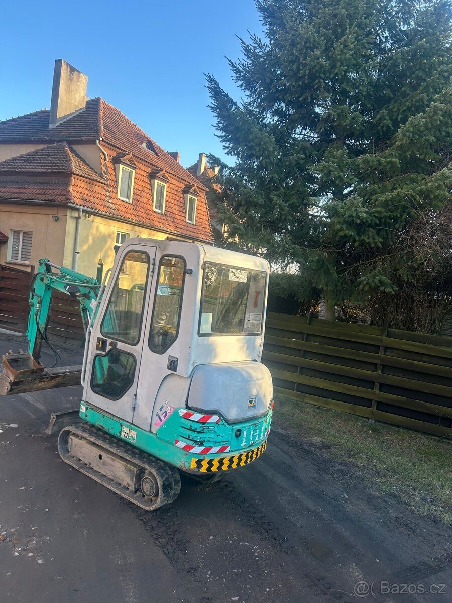 Ihi 15j Minibagr 1.5T + 2x lžíce - 5