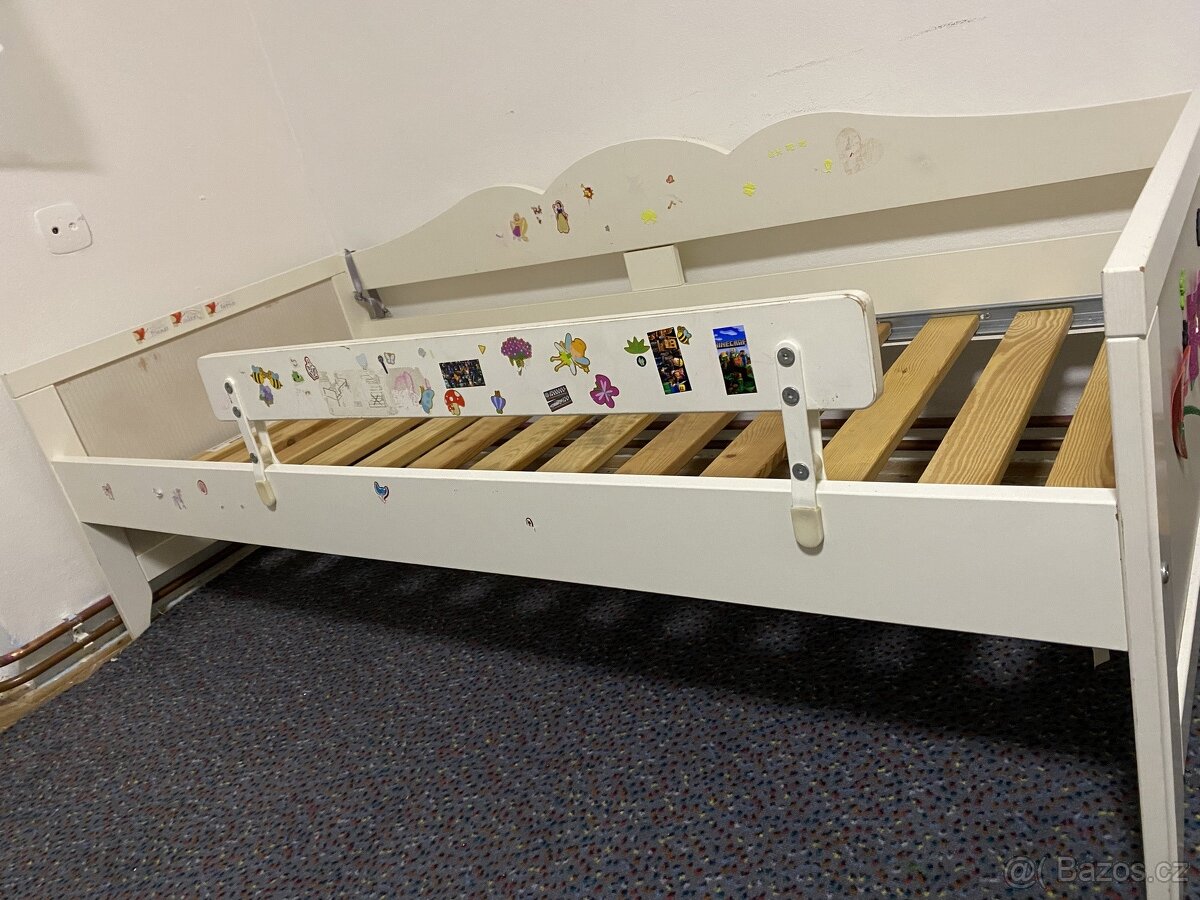 Dětská postel ikea,+matrace a rošt - 5