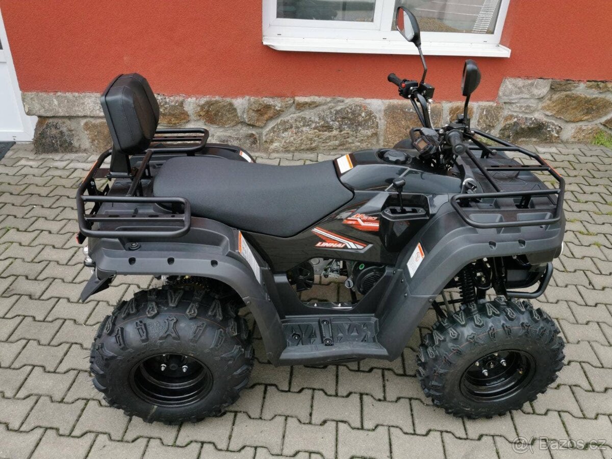 Linhai M210 4x2 EFI T3b, černá - 5
