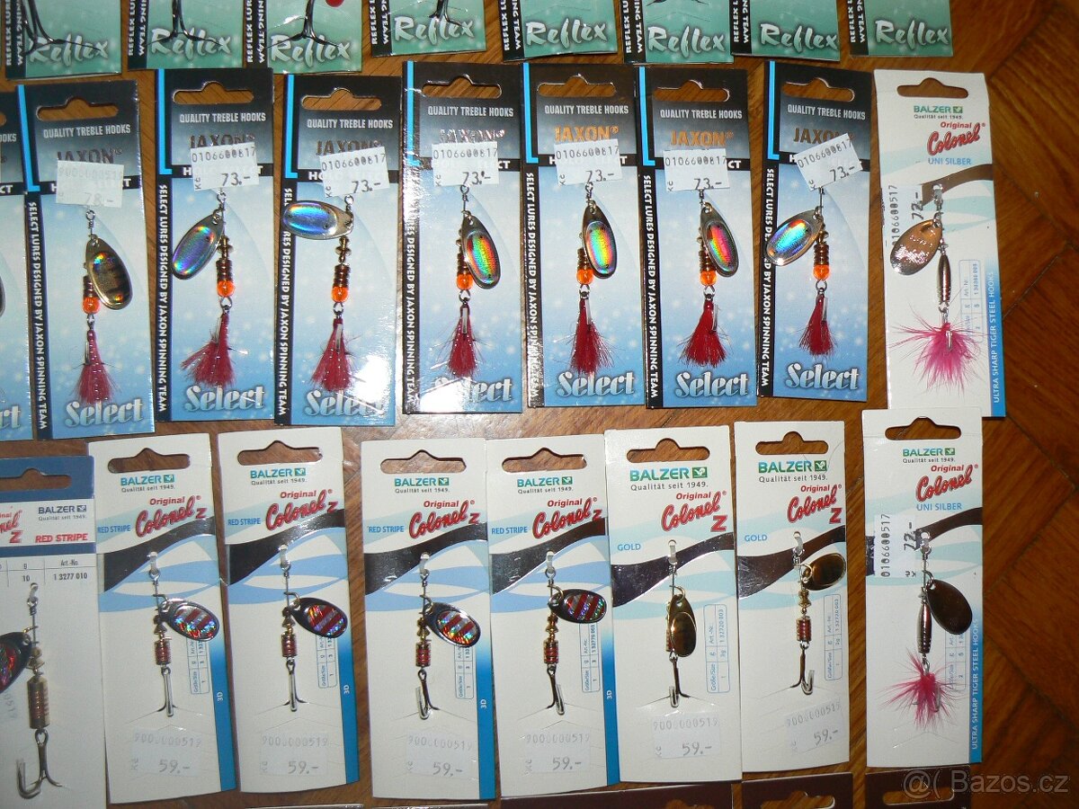 Vláčecí nástrahy-Jaxon,Mepps,Rublex,Balzer - 5