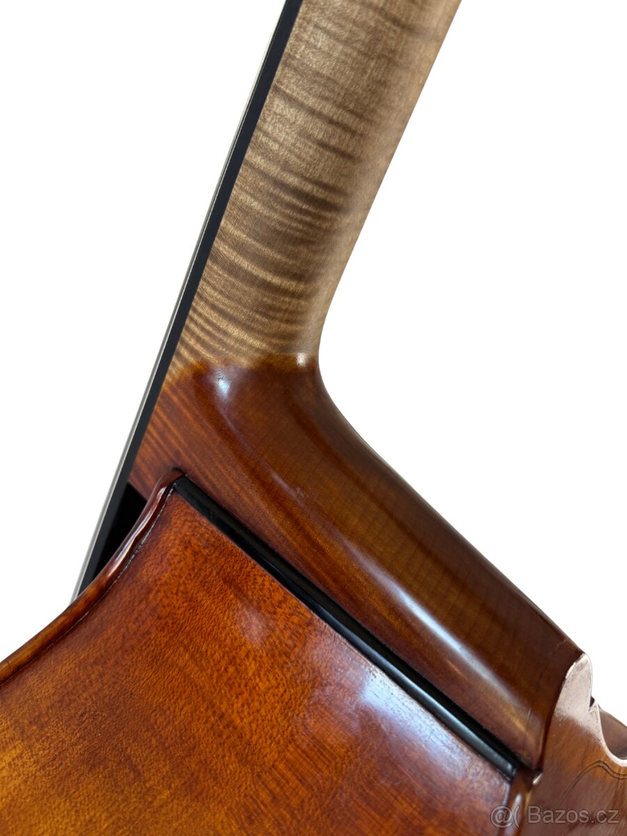 Mistrovský kontrabas 3/4 model William Tarr - 5