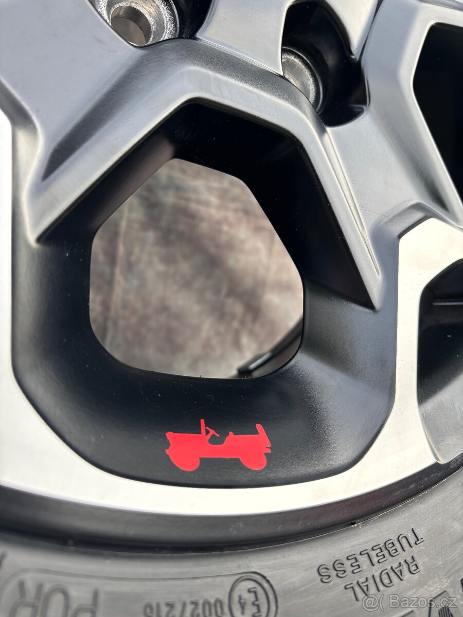 Originál alu kola Jeep 255/75/17