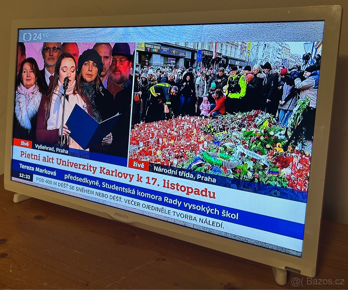 TV LED Philips 24” (60cm) DVB-T 2 (neni potřeba STB) - 5