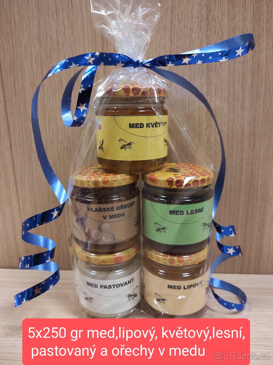 Včelí med z Jesenicka + dárkovémedové balíčky - 5