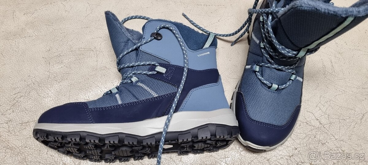 Zimní nepromokavé kotníkové boty Quecha s membránou Waterpro - 5