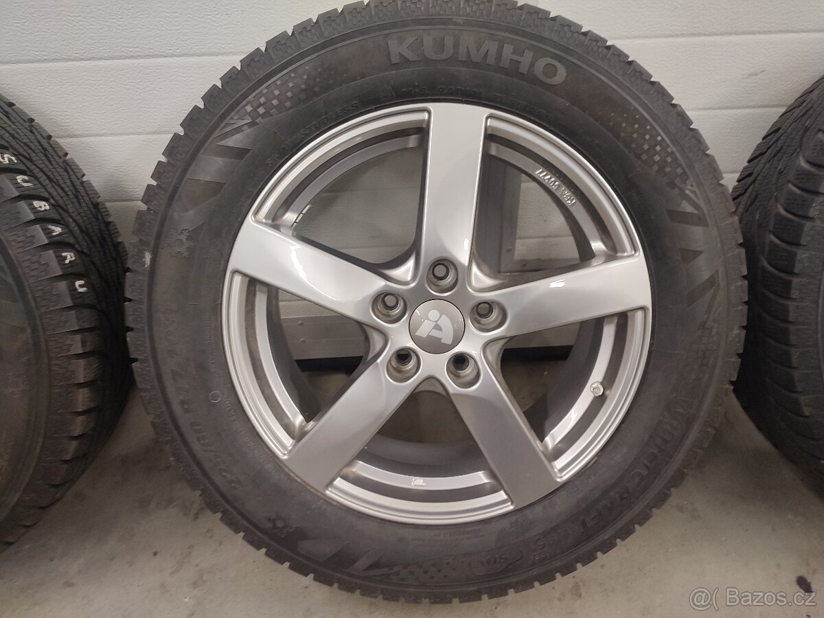 17" ALU , 225/65 zimní Subaru - 5