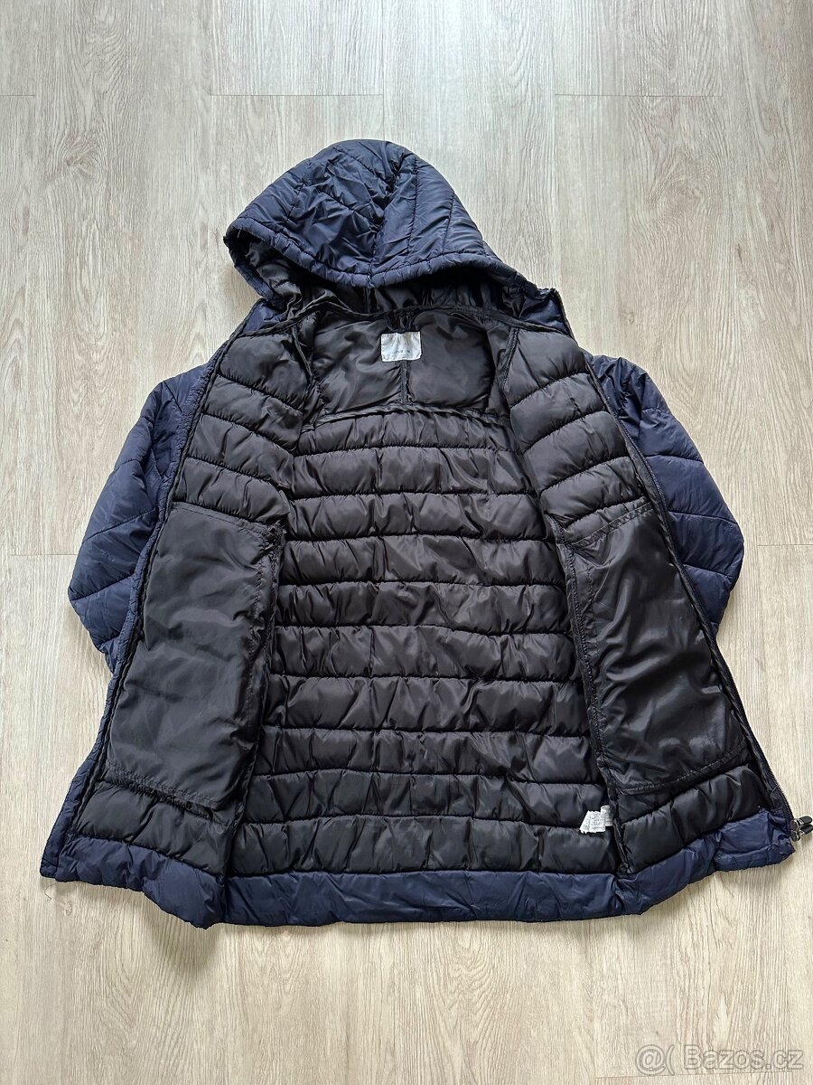 Dlouhá prošívaná bunda, kabát Zara 152 - 5