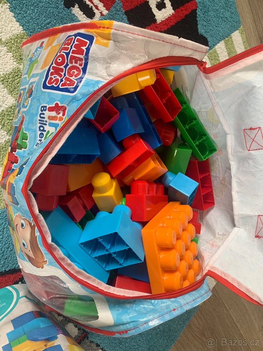 Plastové kostky Mega Bloks First Builders - 5