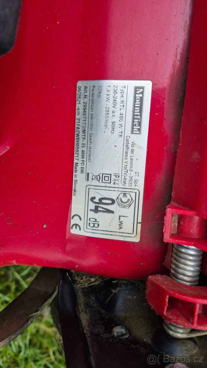 Elektrická sekačka Mountfield NTL 480 W TT - 5