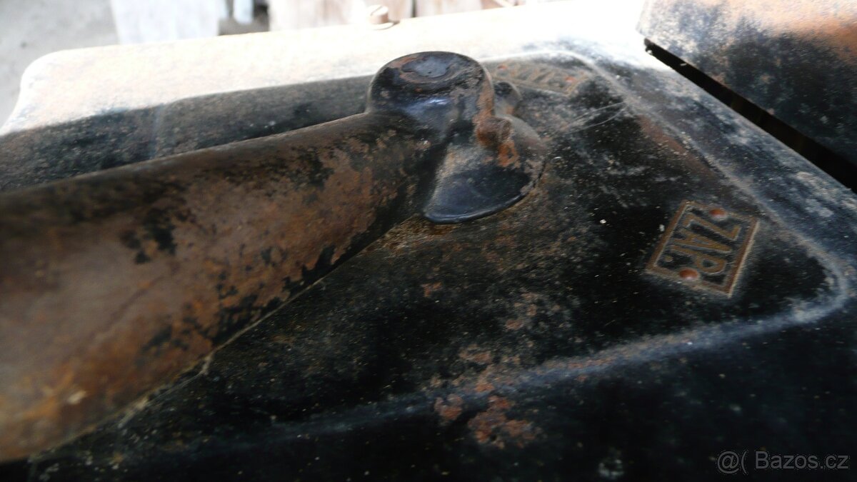 PRAGA-historický stabilní elektromotor-dynamo - 5