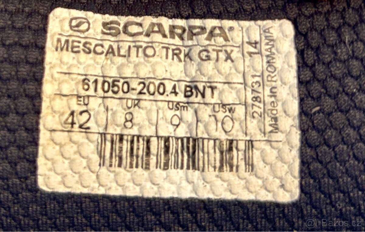 SCARPA MESCALITO TRK GTX Uni 42 - 5