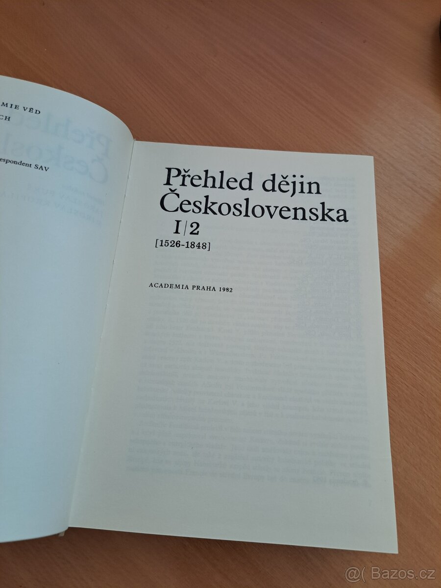 Přehled dějin Československa I/1 a I/2 - 5