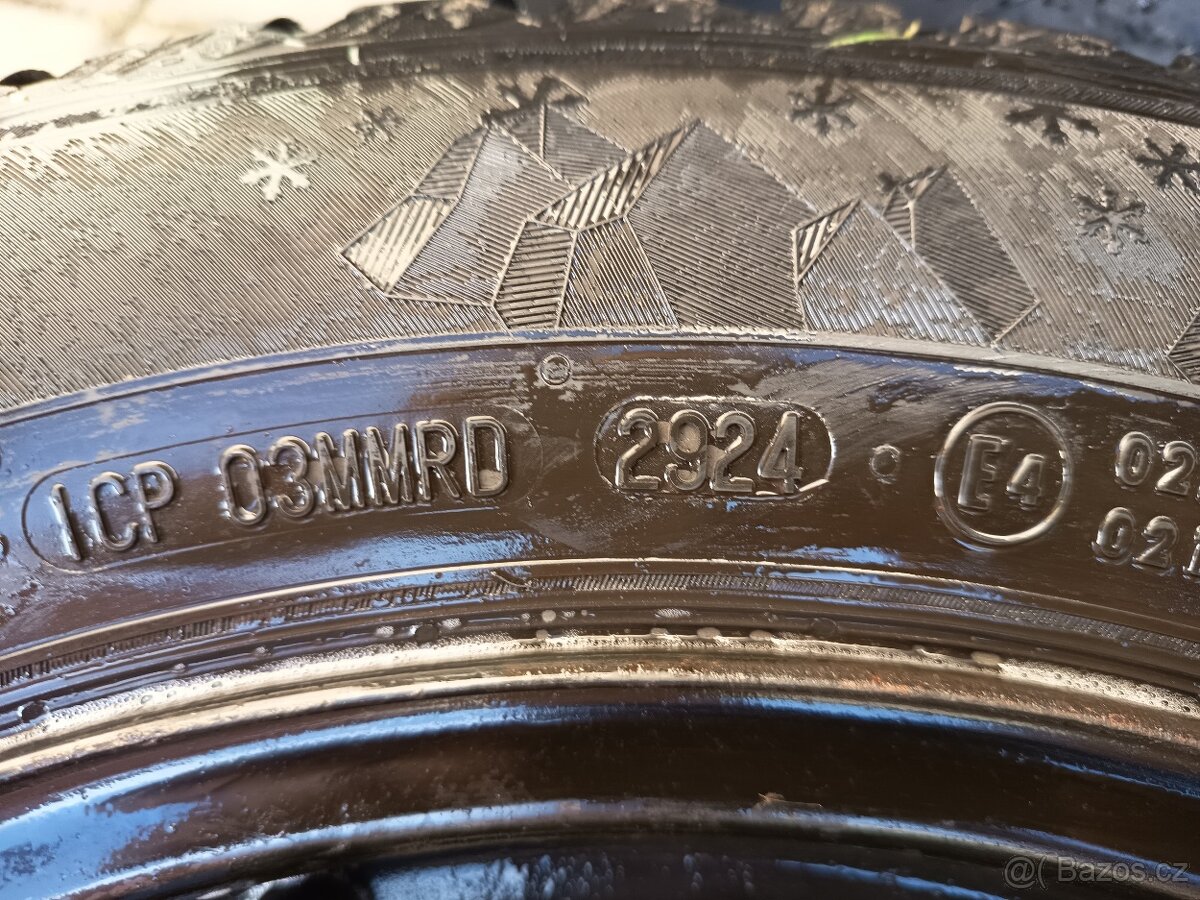 Fabia IV zimní kola 5×100 R15 – zánovní stav - 5