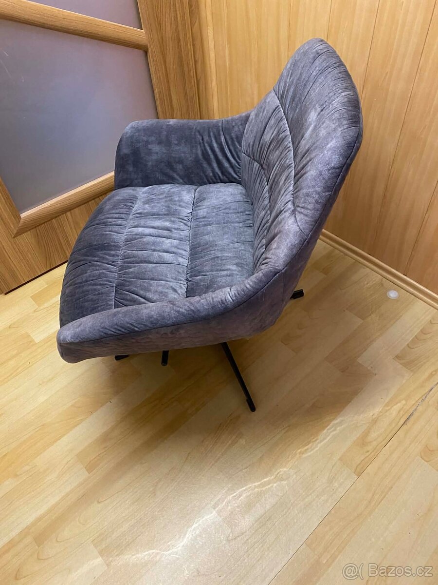 Otocne kreslo nove. - 5