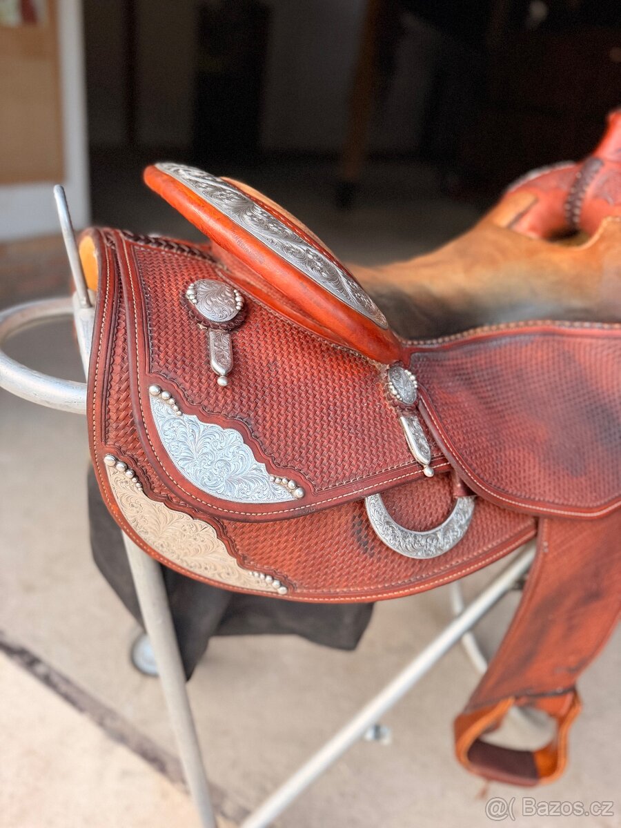 Westernové sedlo Bob’s Custom Saddle | 16” | Reining - 5