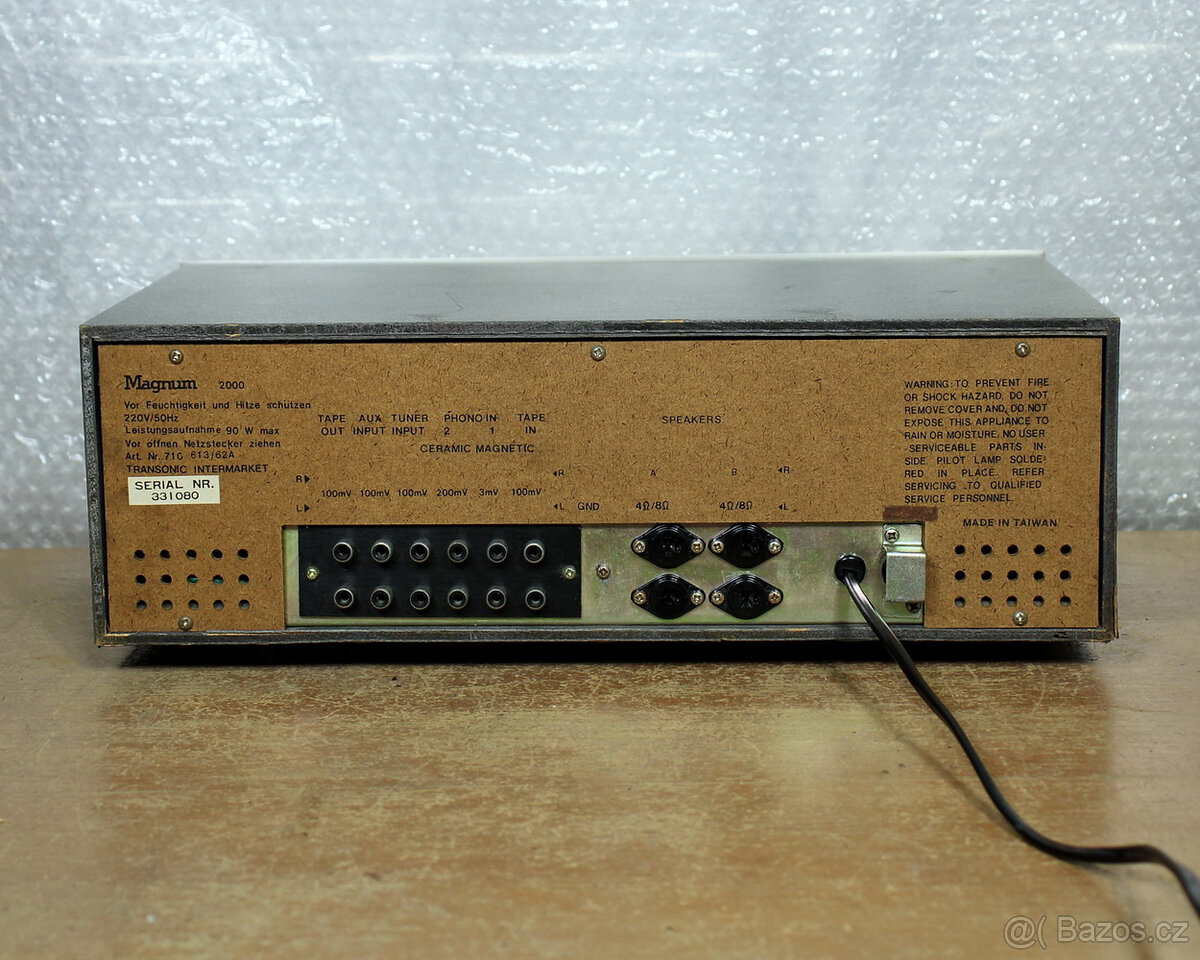 Zesilovač Transonic Magnum 2000. - 5