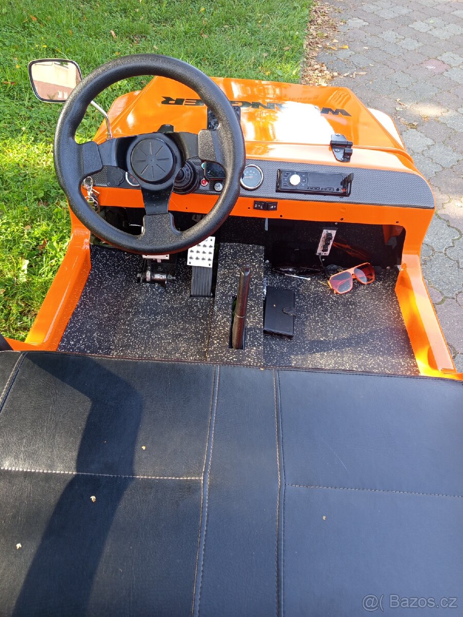 Elektrické autíčko 1200w(Jeep Willys) - 5