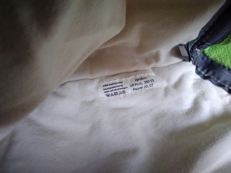 Fusák - VAK na spaní do postýlky - spací pytel z ovčí vlny - 5