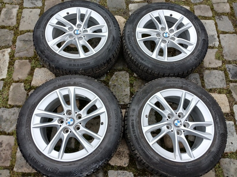 Alu kola BMW F40 G42 16" 5x112 zimní CONTINENTAL 195/60R16 - 5