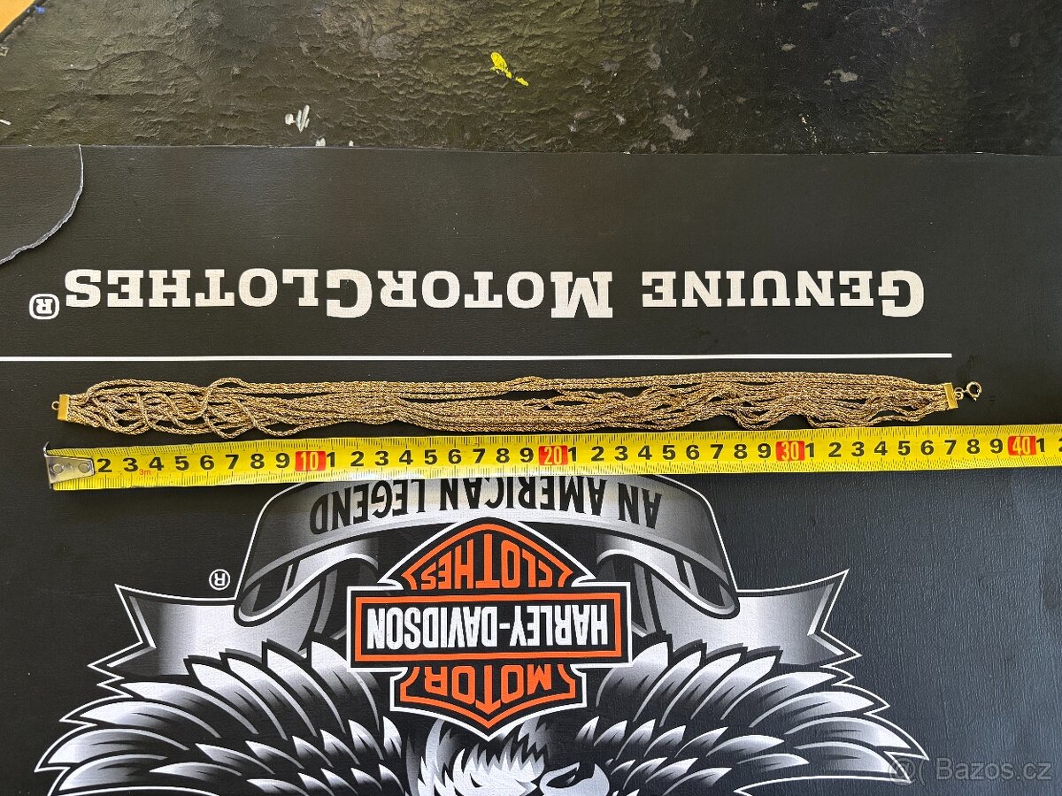 Více vláknový dámský náhrdelník | 38,5cm - 5