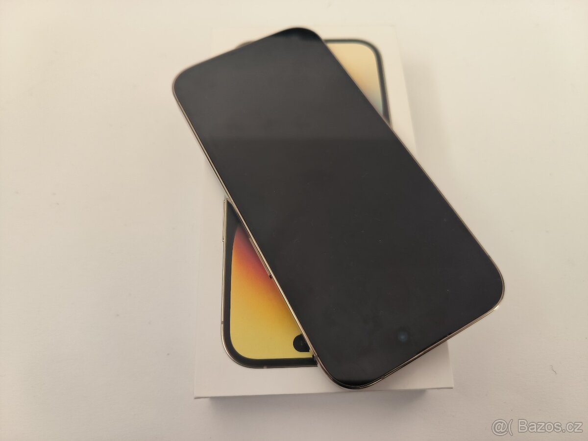 apple iphone 14 PRO 256gb Gold / Batéria 100% - 5
