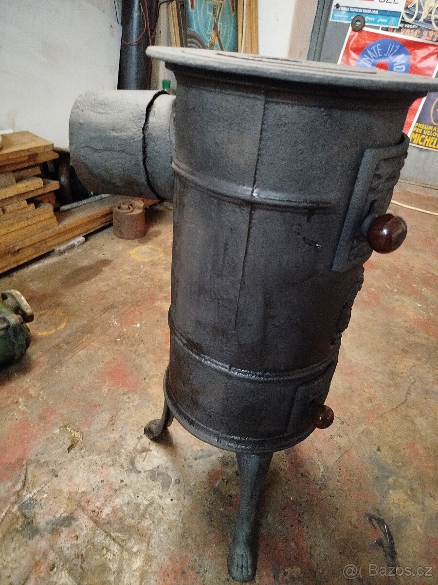 Stará litinová kamna - 5