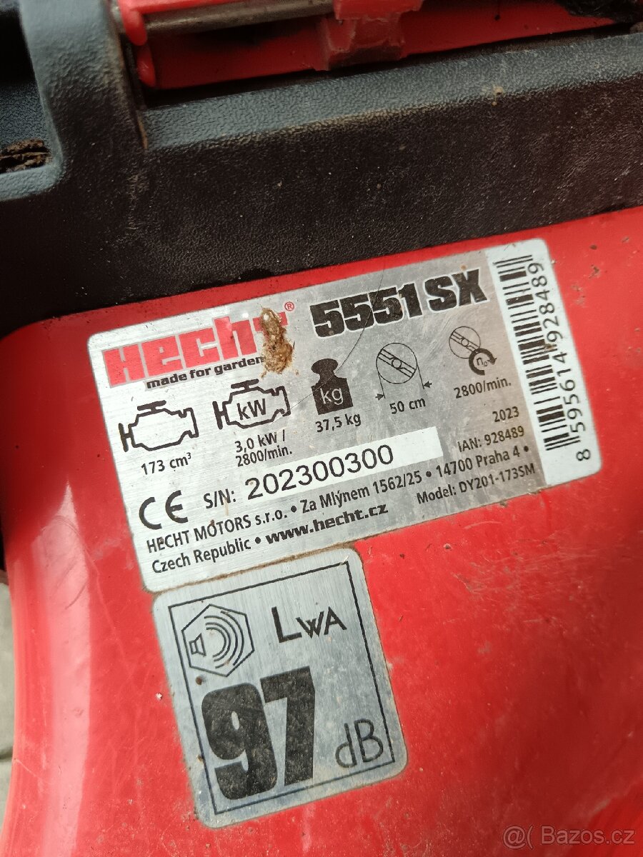 Sekačka na trávu hecht - 5