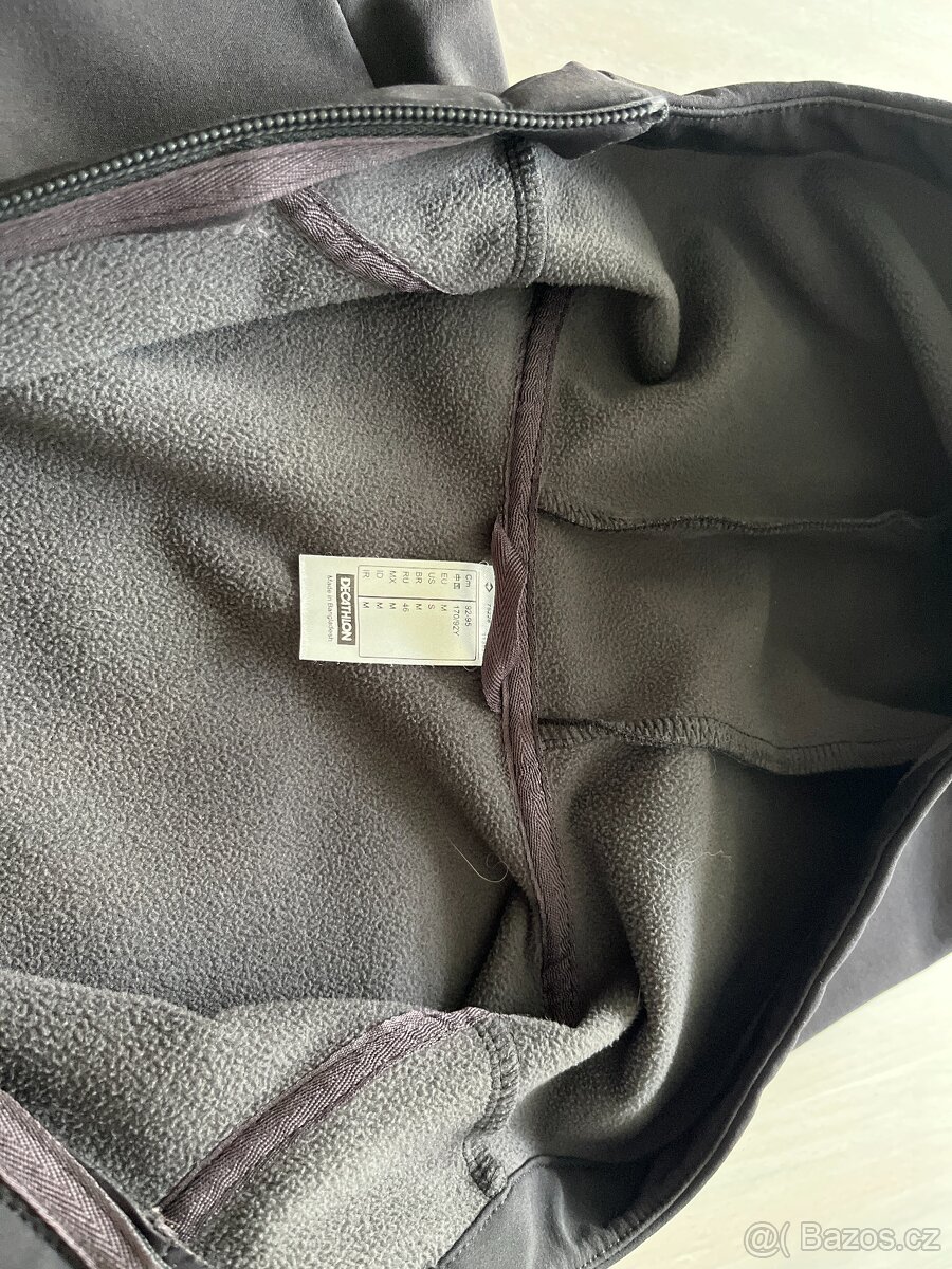 Dámská turistická softshellová bunda QUECHUA vel M - 5