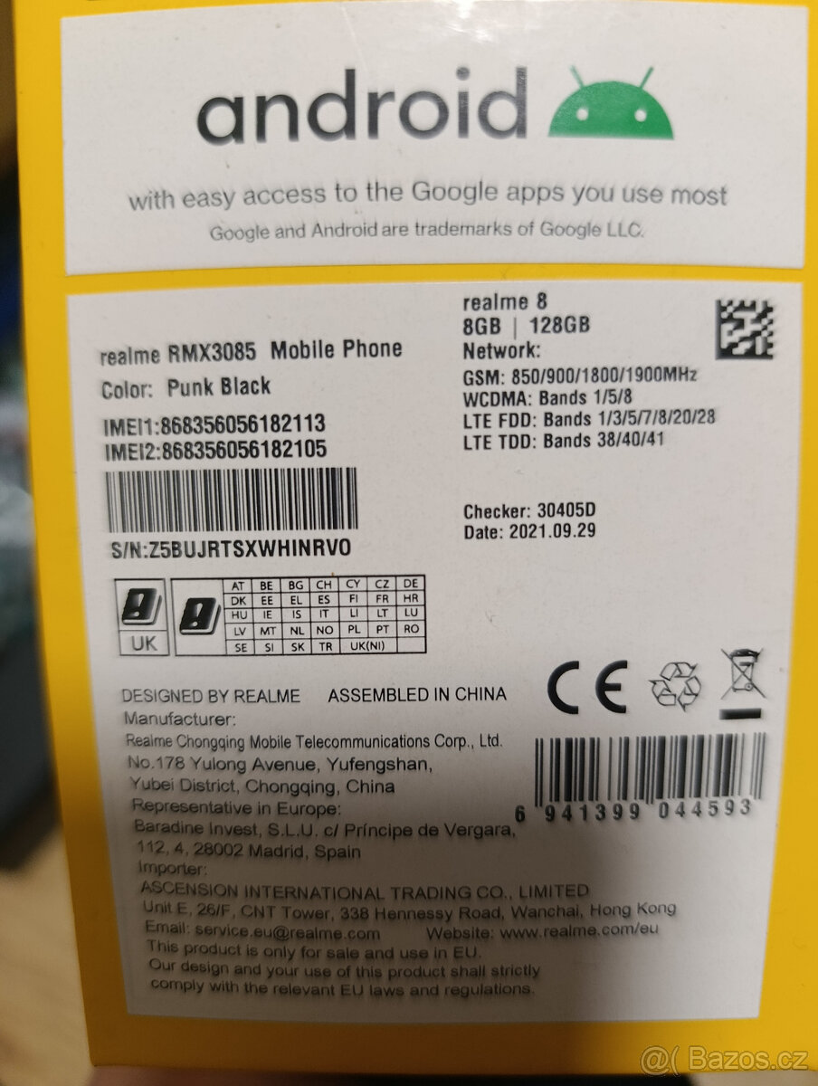 Realme 8 8/128GB - 5