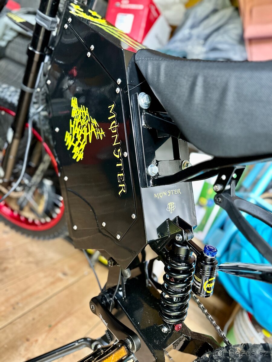 eBike Stealth Bomber 6000W 72V/40Ah, 90km/h, 90-100km