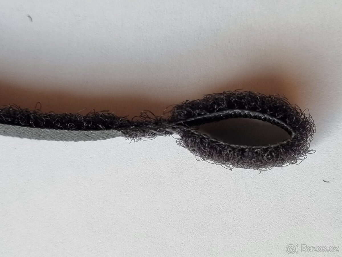 Suchý zip 10x1 cm na kabely vázací program s očkem 10ks - 5