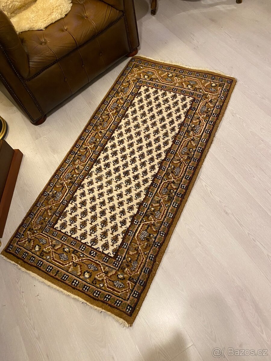 Pravy handmade Persky koberec 100% Vlna - 5