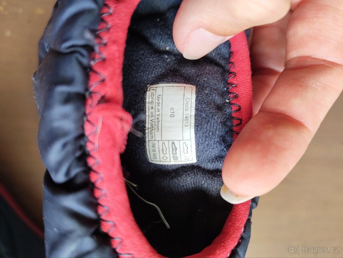 Crocs zimní boty / sněhule vel 27/ 28 - 5