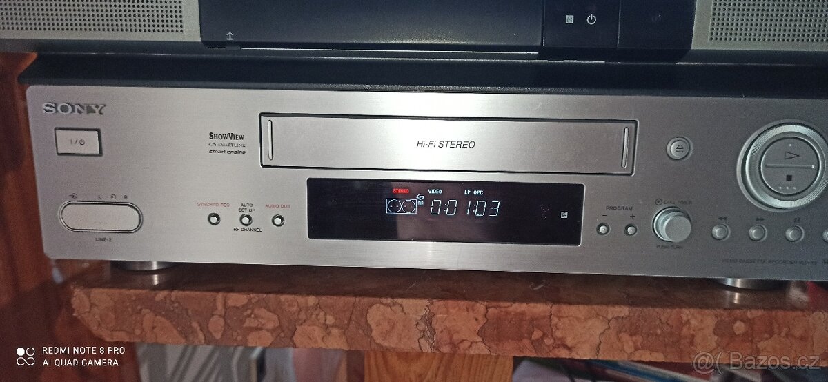 Prodám videorekorder Sony + televizi Sony - 5