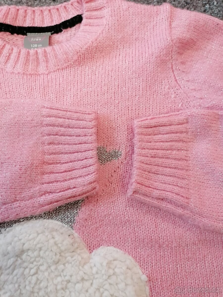 Dívčí svetr vel. 128 - 5