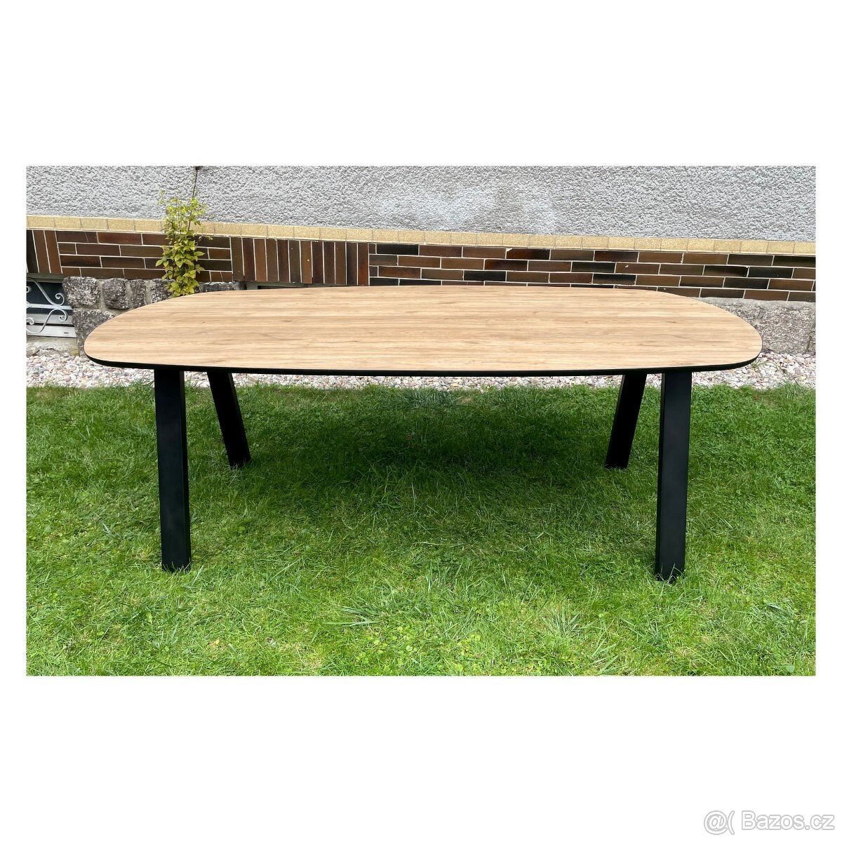 Nerozkládací jídelní stůl - Kenia 210 cm - 5