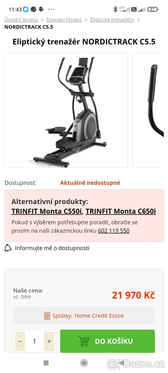 Eliptický trenažer - 5