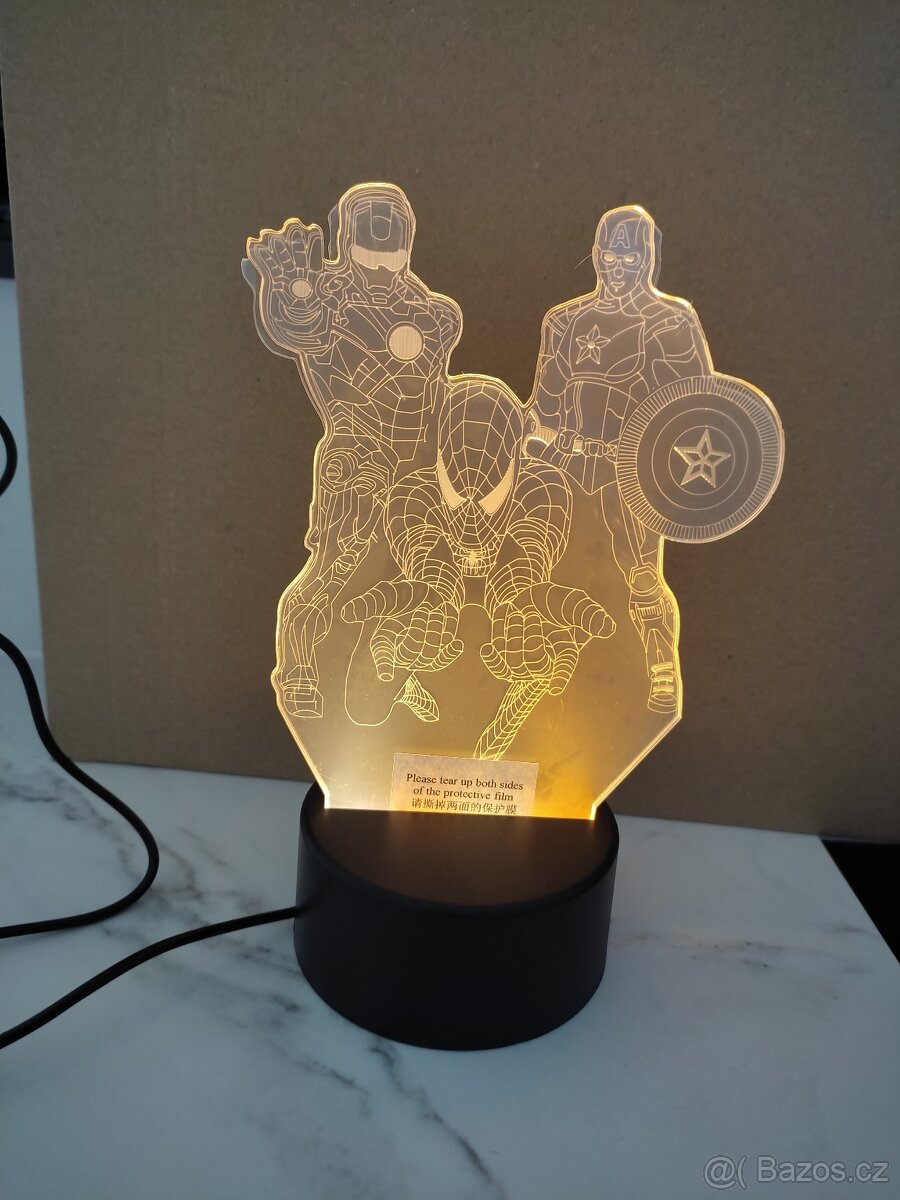 Marvel a Star Wars lampičky - 5