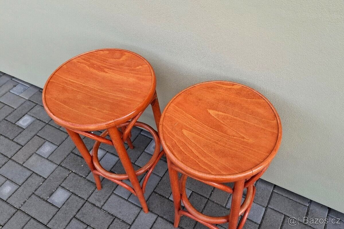 Barové židle TON 2ks - 5