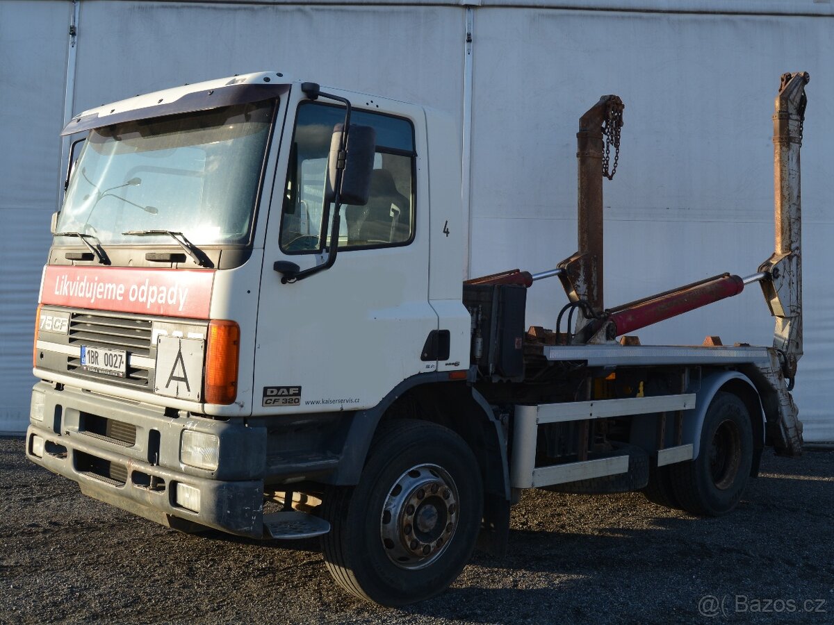 DAF CF 75.320 4X2 nosič výměnných nástaveb - 5