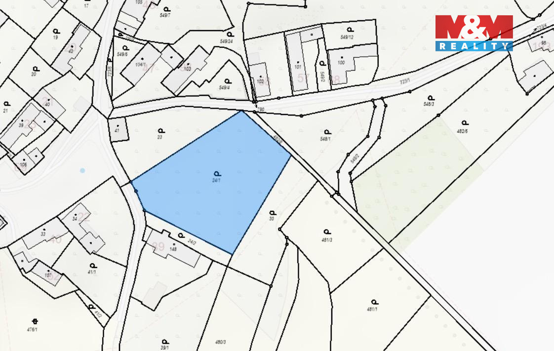 Prodej pozemku k bydlení, 2041 m², Ročov - 5
