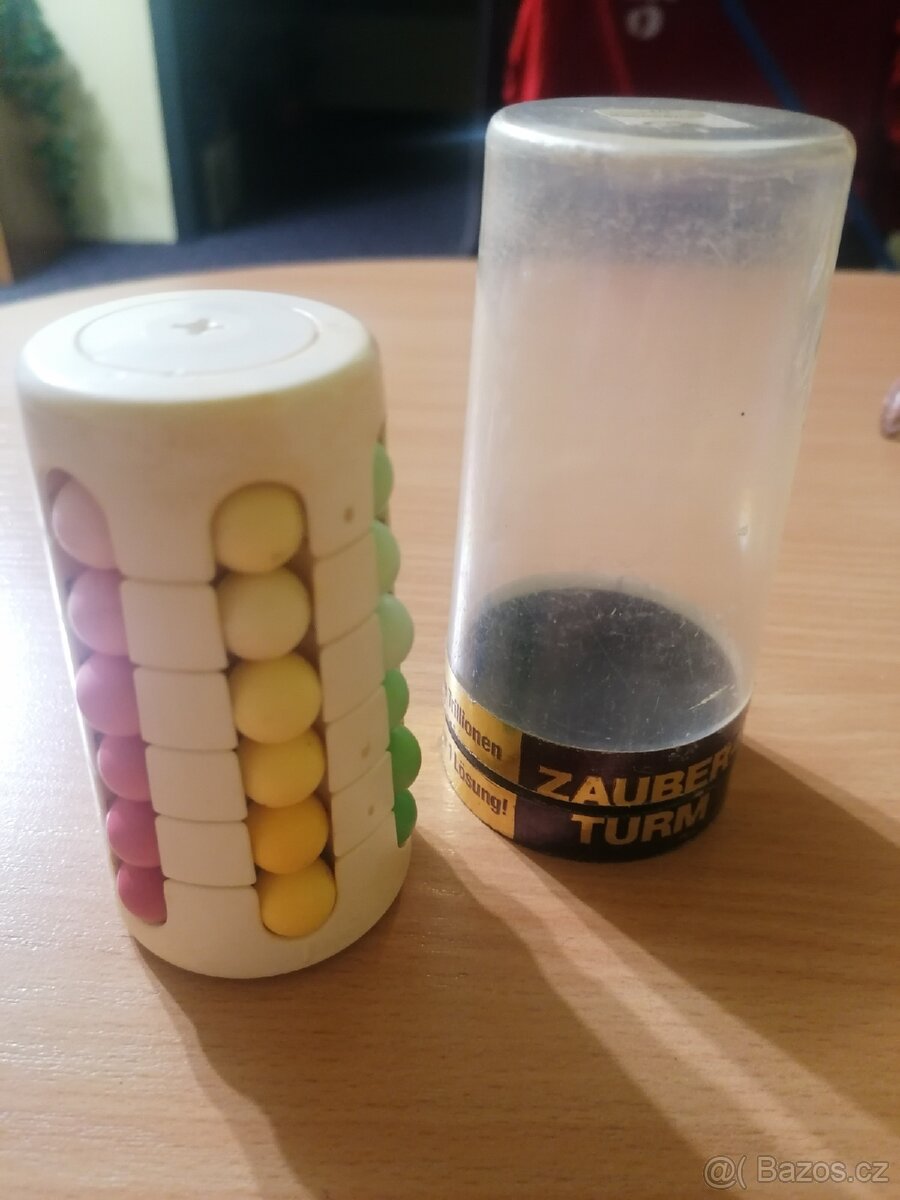 Hlavolam babylonska věž+Pouzdro - 5