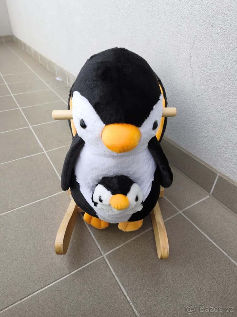 Houpací křesílko tučňák - 5