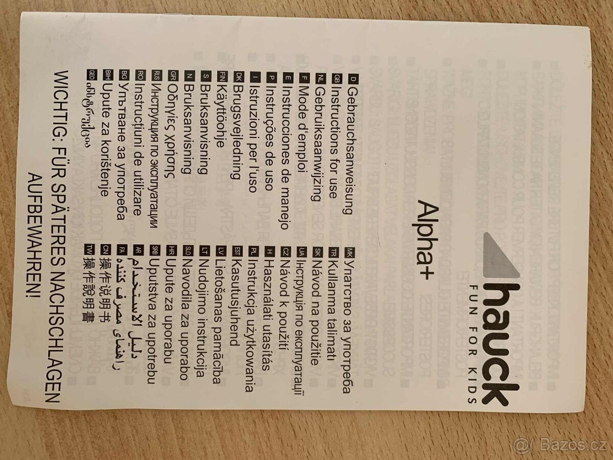 Rostoucí židle Hauck - 5