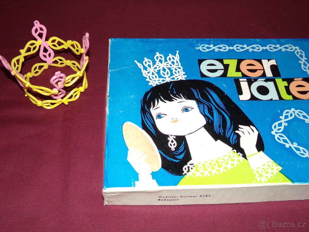 RETRO HRA - SKLÁDAČKA TISÍC HER vhodná pro holky - 5