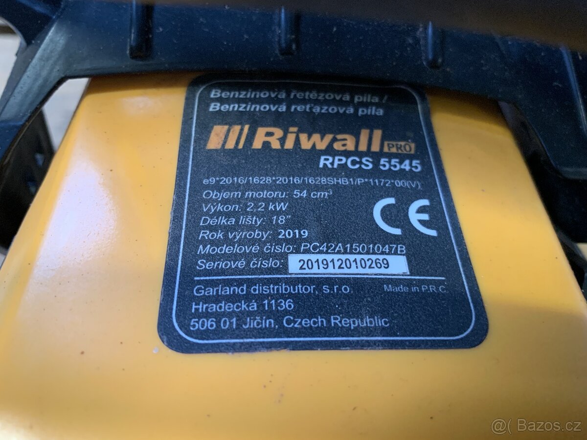 RPCS 5545 - řetězová pila s benzinovým motorem - 5