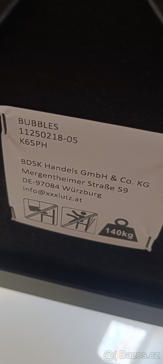 Židle vysoka (bubbles) - 5