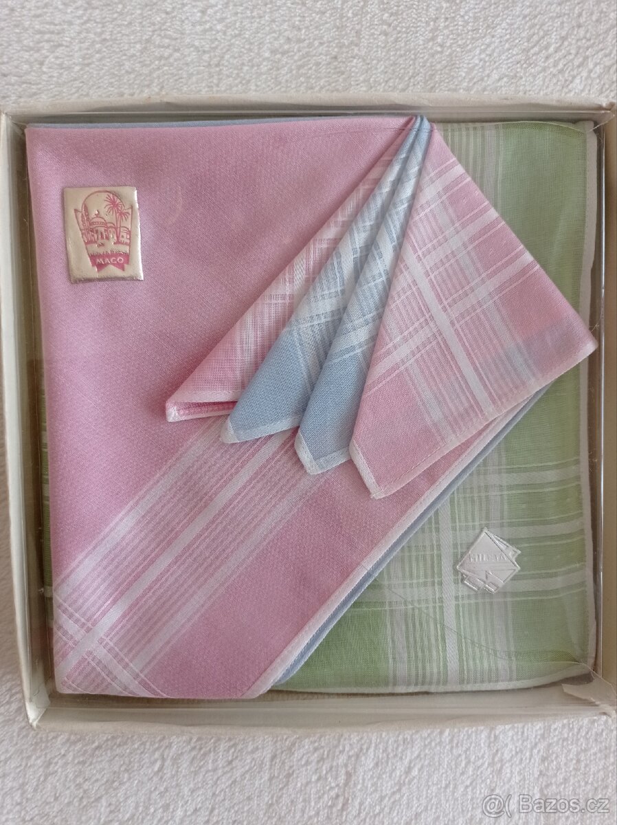 Kapesníky dětské, dámské a pánské - 5