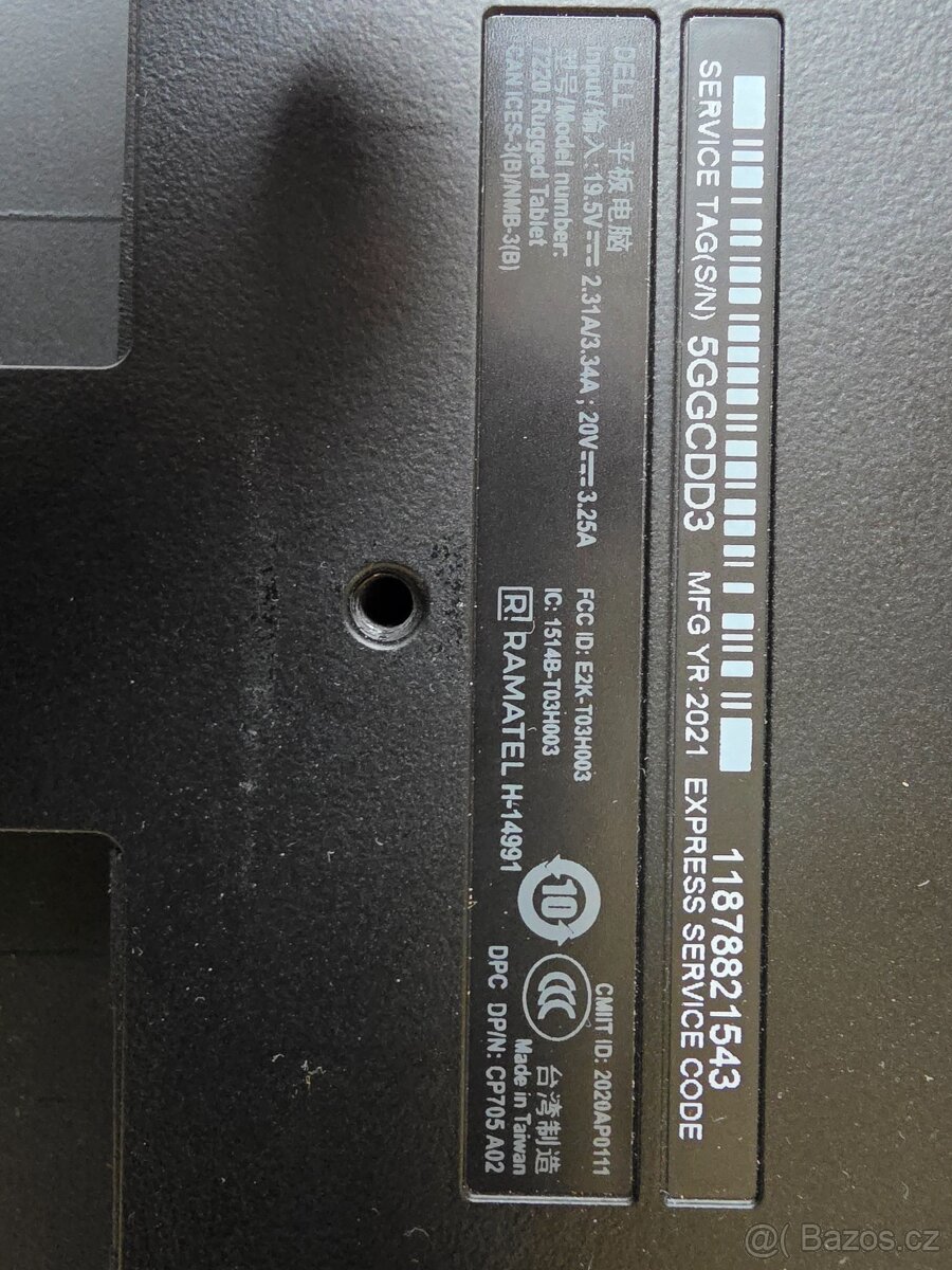 DELL Latitude 7220 rugged EXTREME-odolný tablet-PC - 5